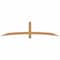 Ekena Millwork Bellingham Timber Gable Bracket, Western Red Cedar, 84"W x 21"H x 3 1/2"D x 3 1/2"F, 6/12 Pitch GBW084X21X0404BEL00SWR - alternate 1